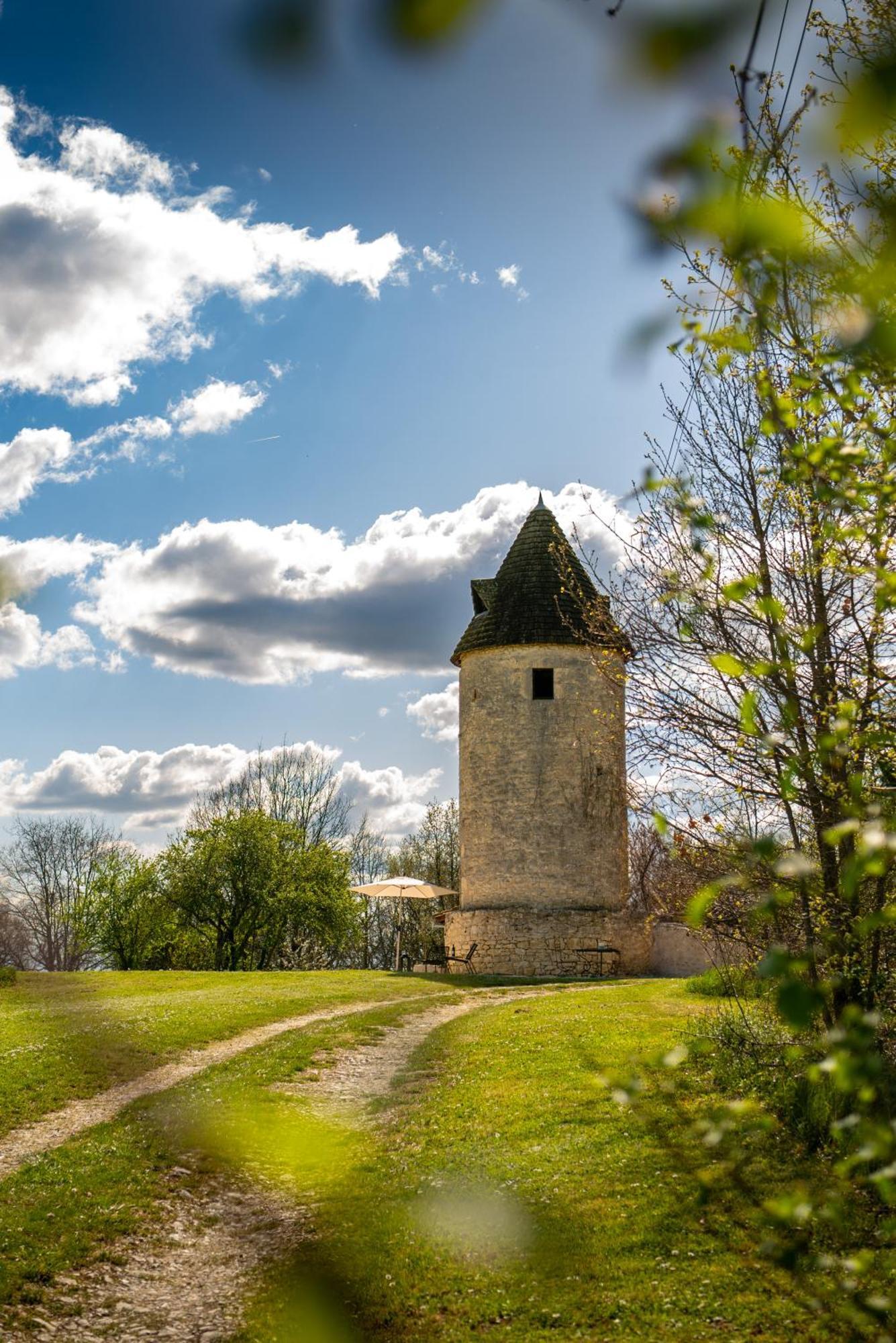 Enchanting Windmill Retreat Loubes-Bernac Exteriör bild